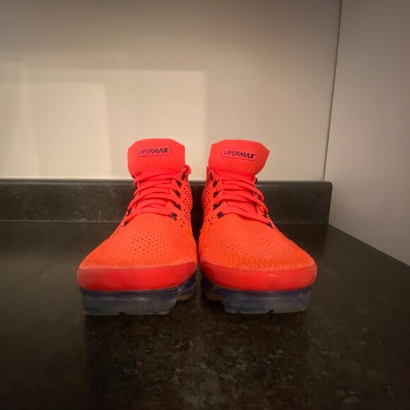 Nike Air VaporMax 2 Flyknit 'Red Orbit' - Size 11.5 - Picture 3 of 8